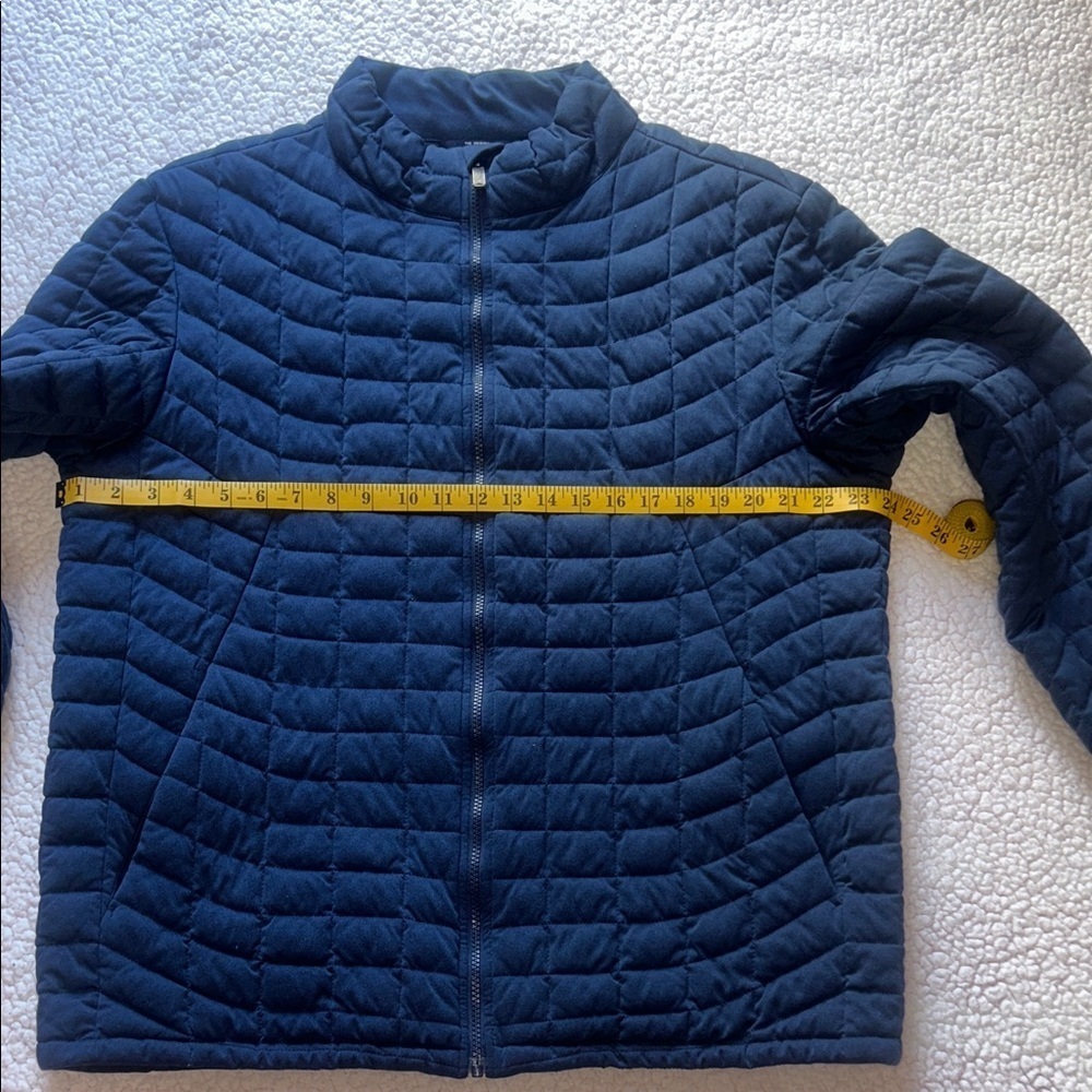 Ben Sherman Navy Quilted Puffer Jacket - Picture 4 of 9